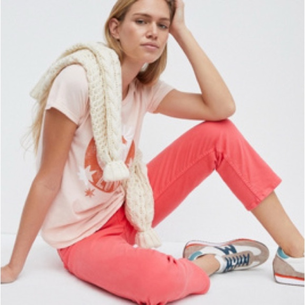 MOTHER THE TOMCAT ULTRA HIGH-RISE SLIM STRAIGHT JEANS size 27